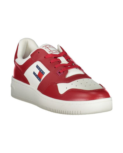 Tommy Hilfiger Pink Leather Men Sneaker