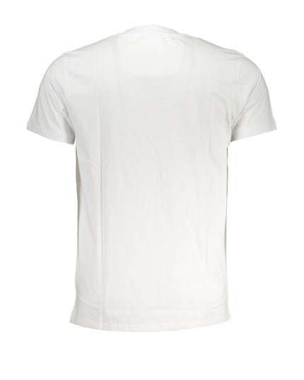 Cavalli Class White Cotton T-Shirt