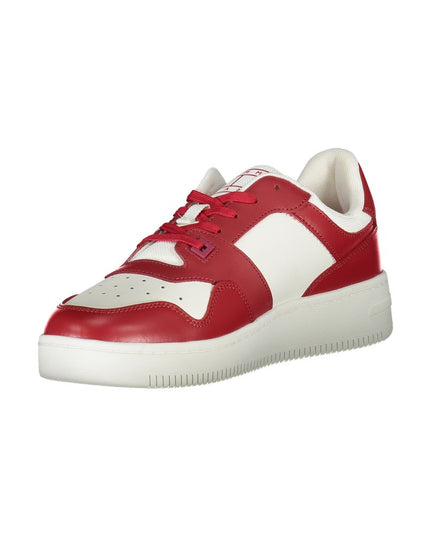Tommy Hilfiger Pink Leather Men Sneaker