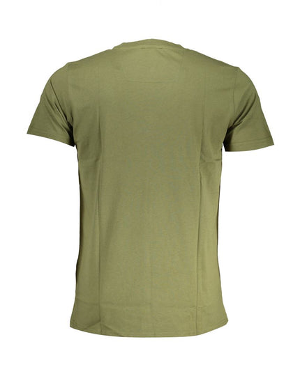 Cavalli Class Green Cotton T-Shirt