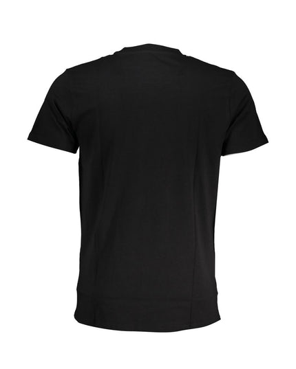 Cavalli Class Black Cotton T-Shirt