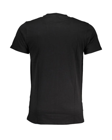 Cavalli Class Black Cotton T-Shirt