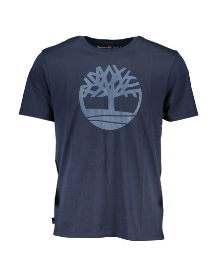 Timberland Blue Cotton T-Shirt