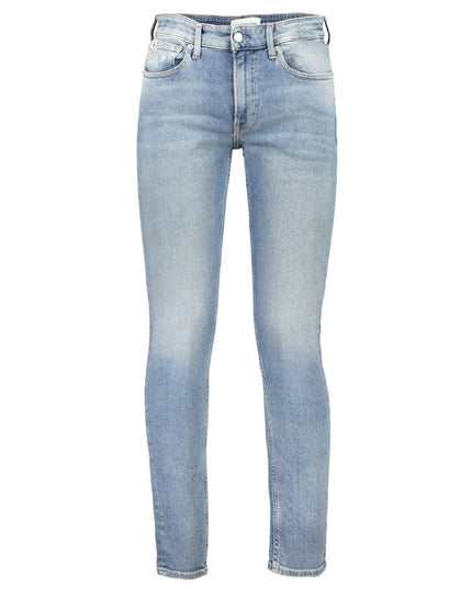 Calvin Klein Blue Cotton Men Jeans