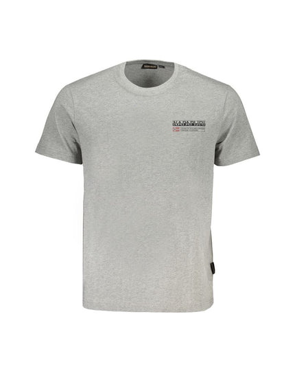 Napapijri Brown Cotton Men T-Shirt