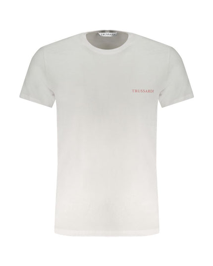 Trussardi White Cotton T-Shirt