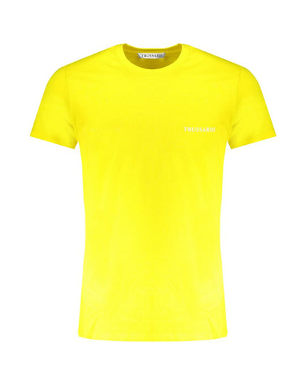 Trussardi Yellow Cotton T-Shirt