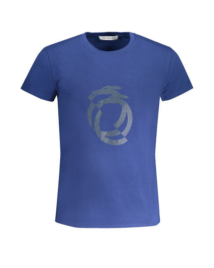 Trussardi Blue Cotton T-Shirt