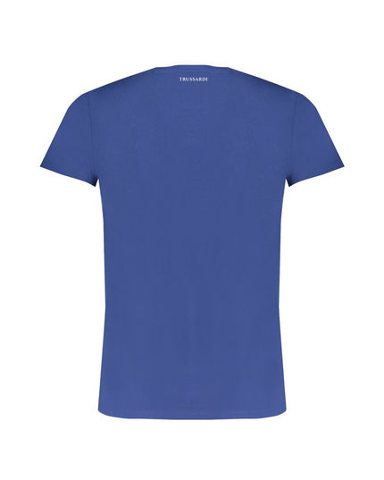 Trussardi Blue Cotton T-Shirt