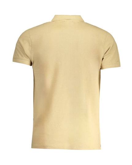 Cavalli Class Beige Cotton Men Polo