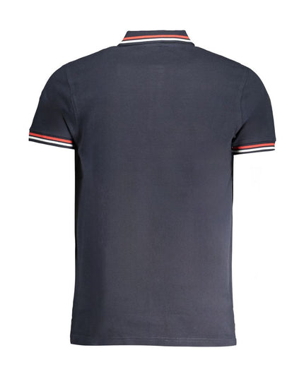 Cavalli Class Blue Cotton Men's Polo Shirt