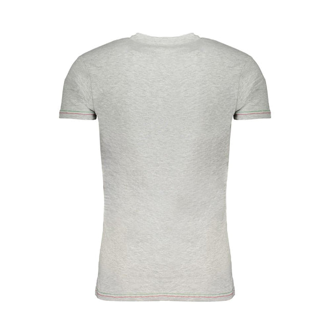 Aeronautica Militare Brown Cotton Men T-Shirt