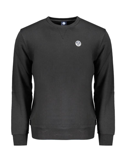 North Sails Black Cotton Men Sweater