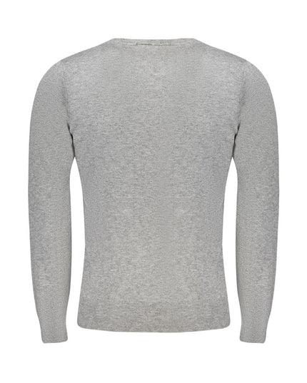 Cavalli Class Brown Polyester Men Sweater