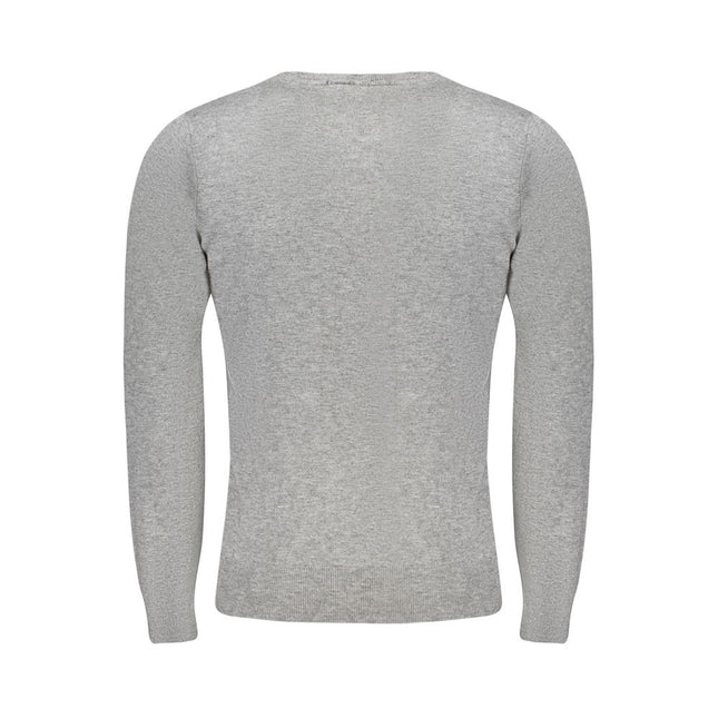 Cavalli Class Brown Polyester Men Sweater