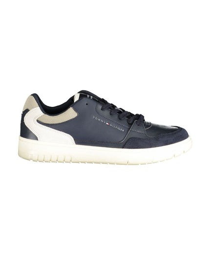 Tommy Hilfiger Blue Polyethylene Men Sneaker
