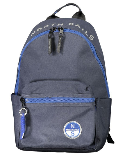 North Sails Blue Polyester Men Backpack