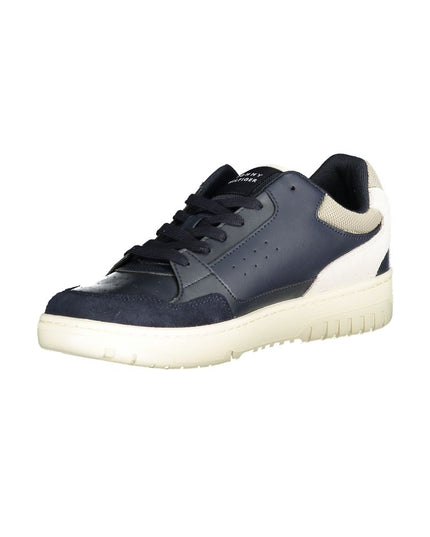 Tommy Hilfiger Blue Polyethylene Men Sneaker