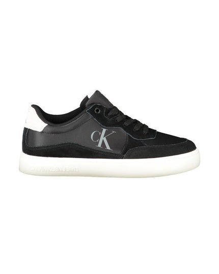 Calvin Klein Black Polyester Men Sneaker