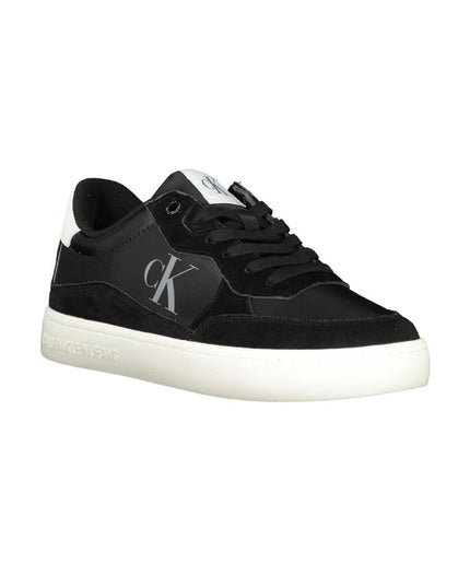 Calvin Klein Black Polyester Men Sneaker
