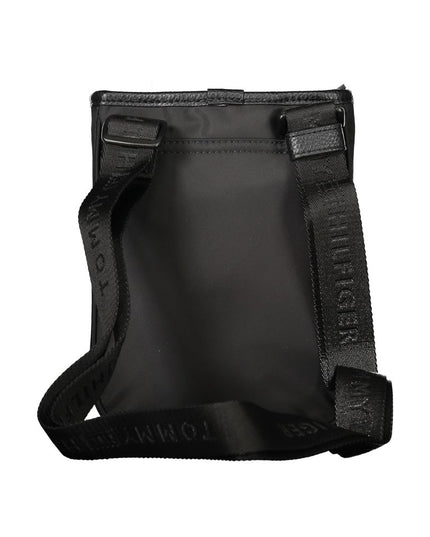 Tommy Hilfiger Black Polyester Men Shoulder Bag