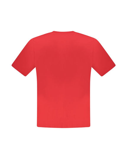 North Sails Red Cotton Men T-Shirt