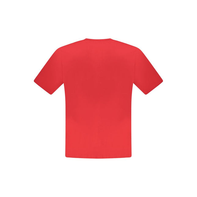 North Sails Red Cotton Men T-Shirt