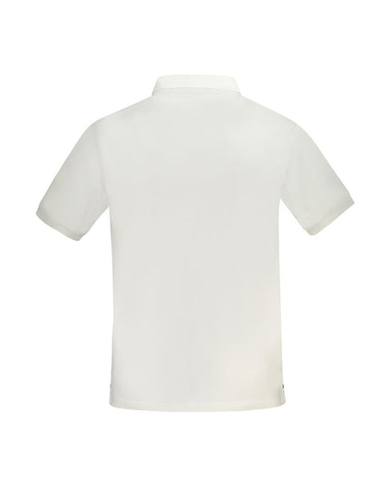 North Sails White Cotton Men Polo Shirt