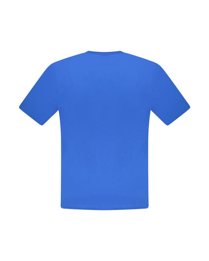 North Sails Blue Cotton Men T-Shirt