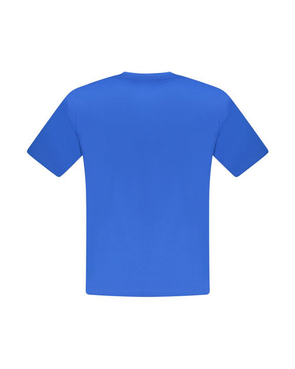 North Sails Blue Cotton Men T-Shirt