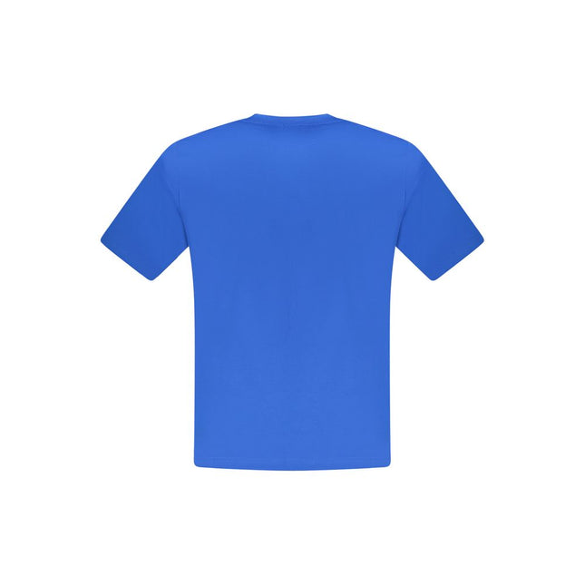 North Sails Blue Cotton Men T-Shirt