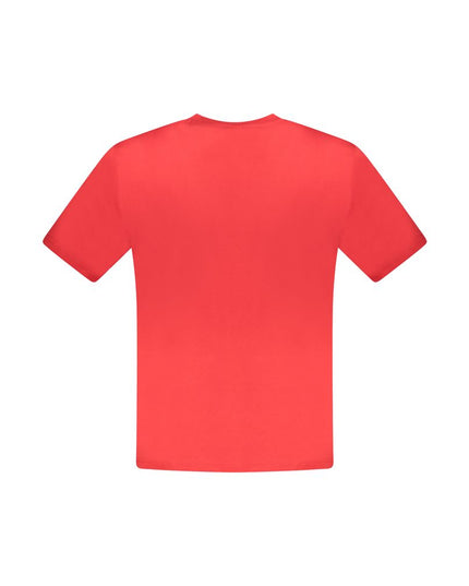 North Sails Red Cotton Men T-Shirt