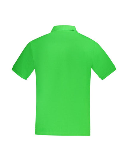 North Sails Green Cotton Men Polo Shirt