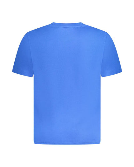 North Sails Blue Cotton Men T-Shirt
