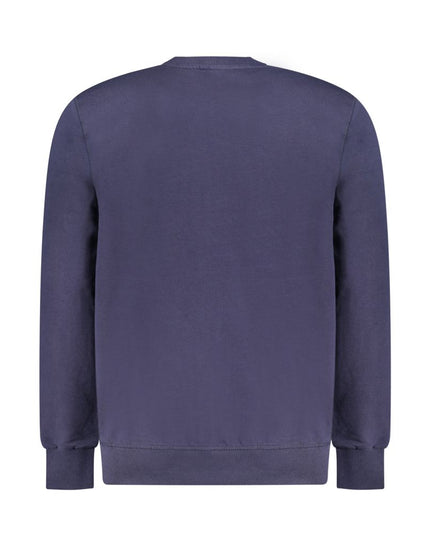 North Sails Blue Cotton Men Sweater