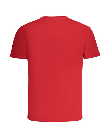 North Sails Red Cotton Men T-Shirt