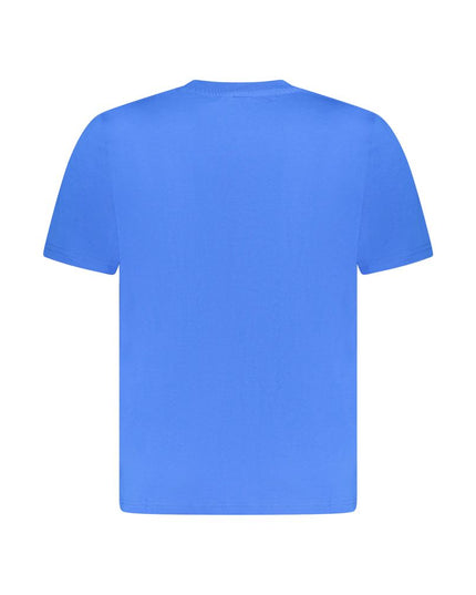 North Sails Blue Cotton Men T-Shirt