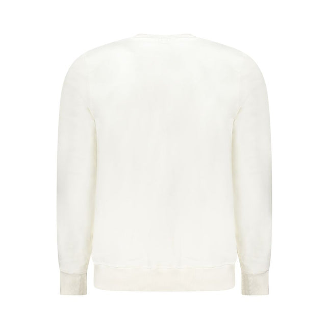North Sails White Cotton Men Sweater