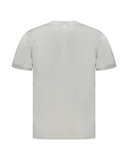 North Sails Brown Cotton Men T-Shirt