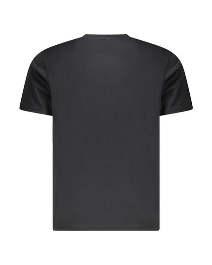 North Sails Black Cotton Men T-Shirt