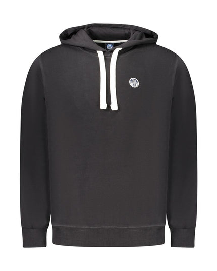 North Sails Black Cotton Men Sweater