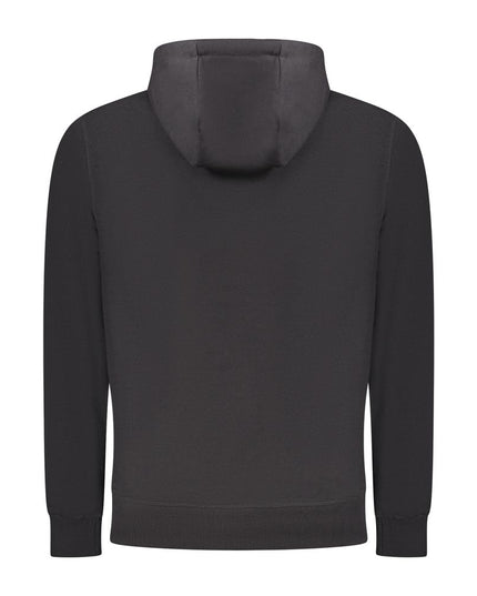 North Sails Black Cotton Men Sweater