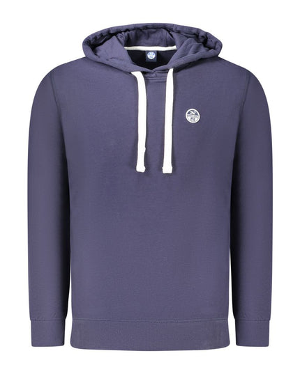 North Sails Blue Cotton Men Sweater