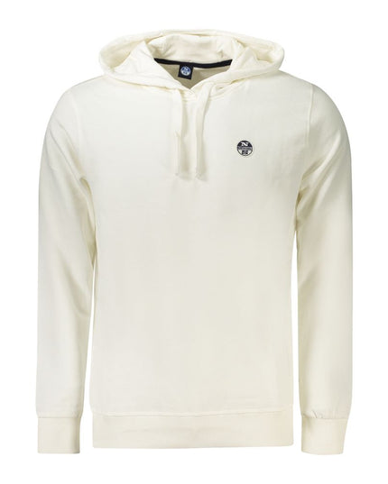 North Sails White Cotton Men Sweater