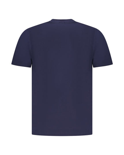 North Sails Blue Cotton Men T-Shirt