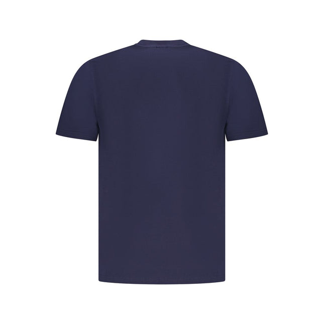 North Sails Blue Cotton Men T-Shirt