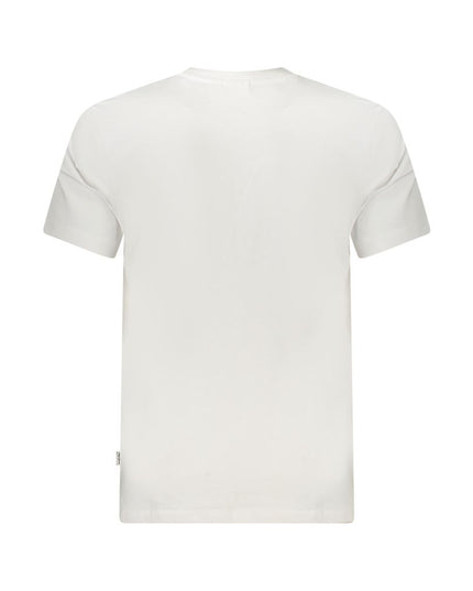 Pepe Jeans White Cotton Men T-Shirt