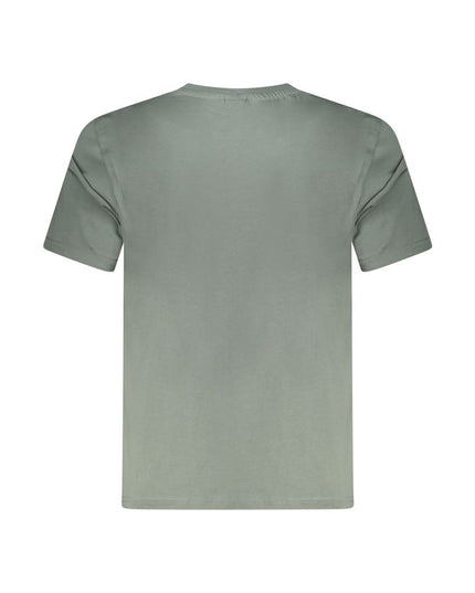 North Sails Green Cotton Men T-Shirt