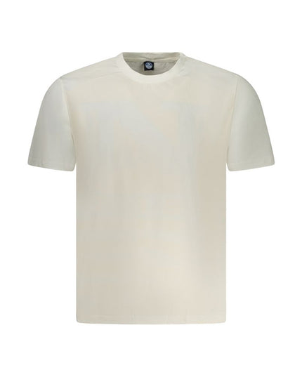 North Sails White Cotton Men T-Shirt
