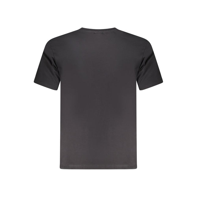North Sails Black Cotton Men T-Shirt